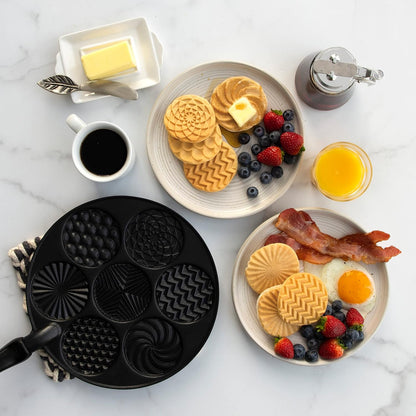ბლინის ტაფა მიუკრავი საკვებით (Nordic Ware Nonstick Pancake Pan)