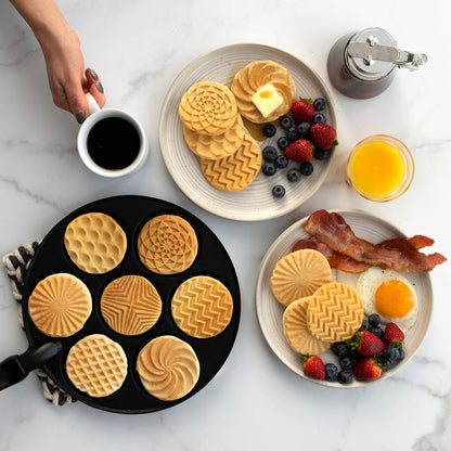 ბლინის ტაფა მიუკრავი საკვებით (Nordic Ware Nonstick Pancake Pan)