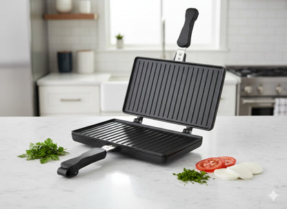 ხელის სენდვიჩ ტოსტერი 24*17 სმ Handheld Sandwich Toaster